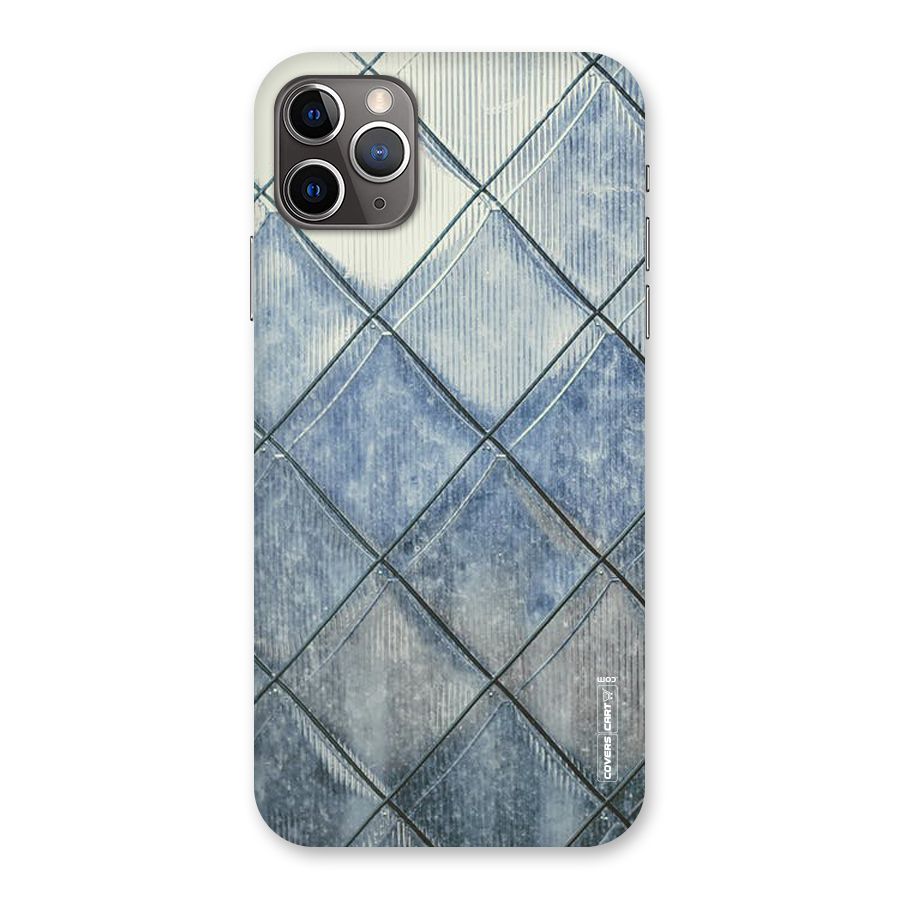 Steel Blue Pattern Back Case for iPhone 11 Pro Max