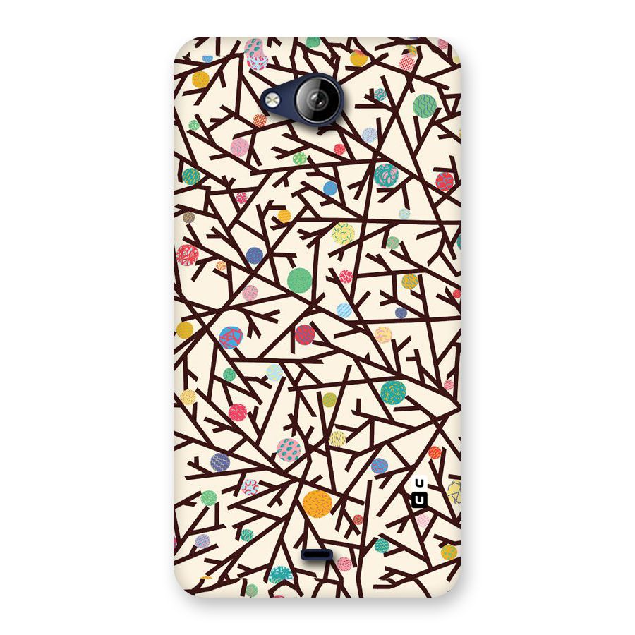 Stem Pattern Back Case for Canvas Play Q355