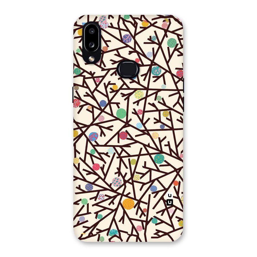 Stem Pattern Back Case for Galaxy A10s