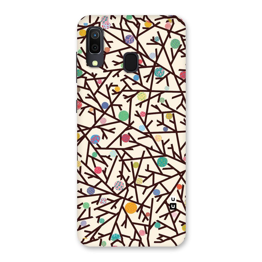 Stem Pattern Back Case for Galaxy A30