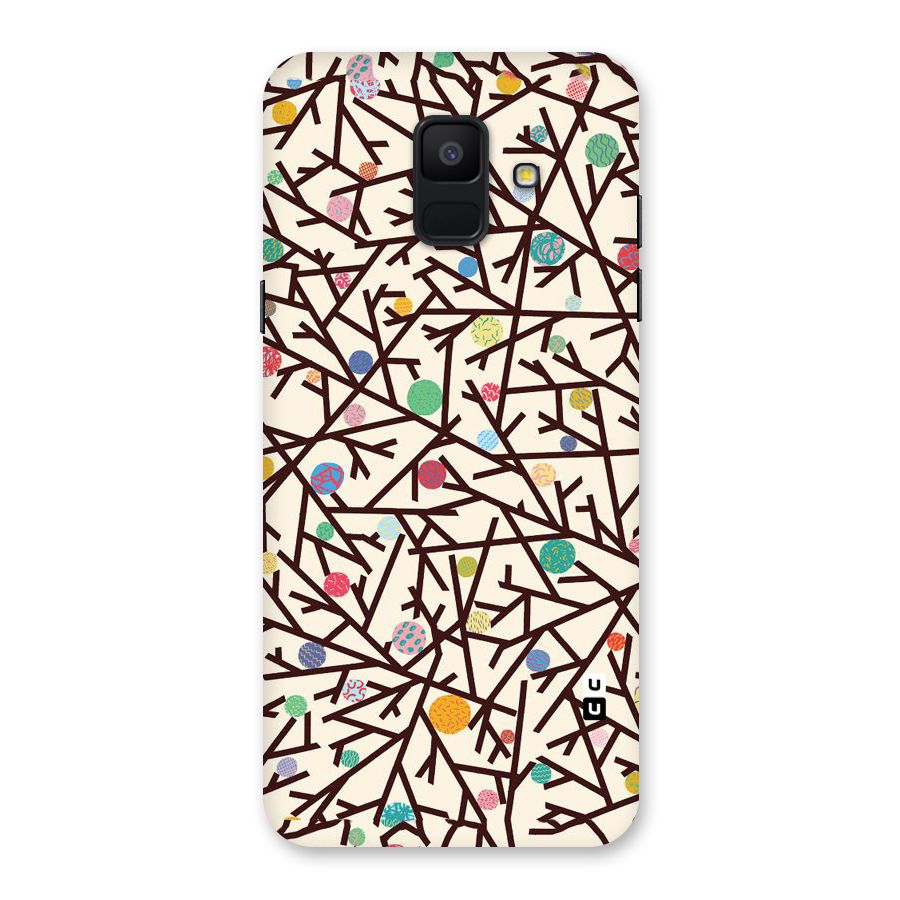 Stem Pattern Back Case for Galaxy A6 (2018)
