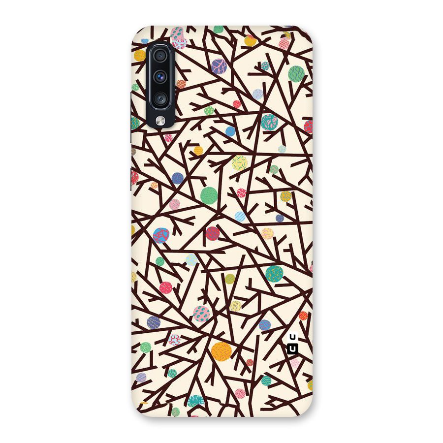 Stem Pattern Back Case for Galaxy A70