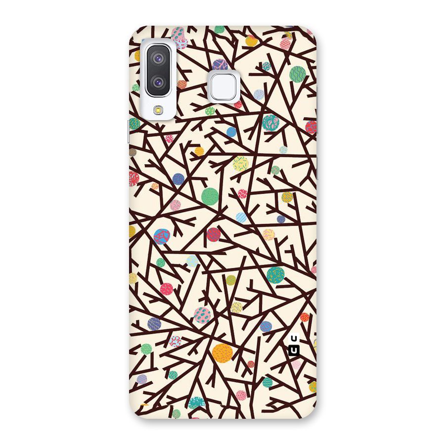 Stem Pattern Back Case for Galaxy A8 Star