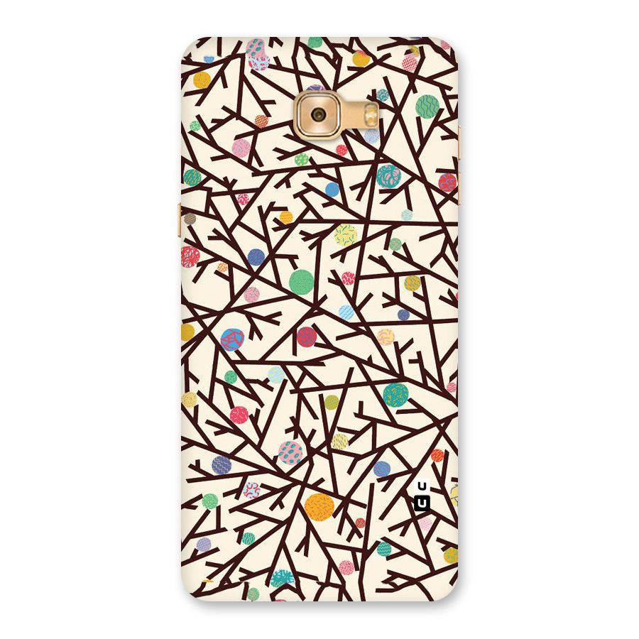 Stem Pattern Back Case for Galaxy C9 Pro