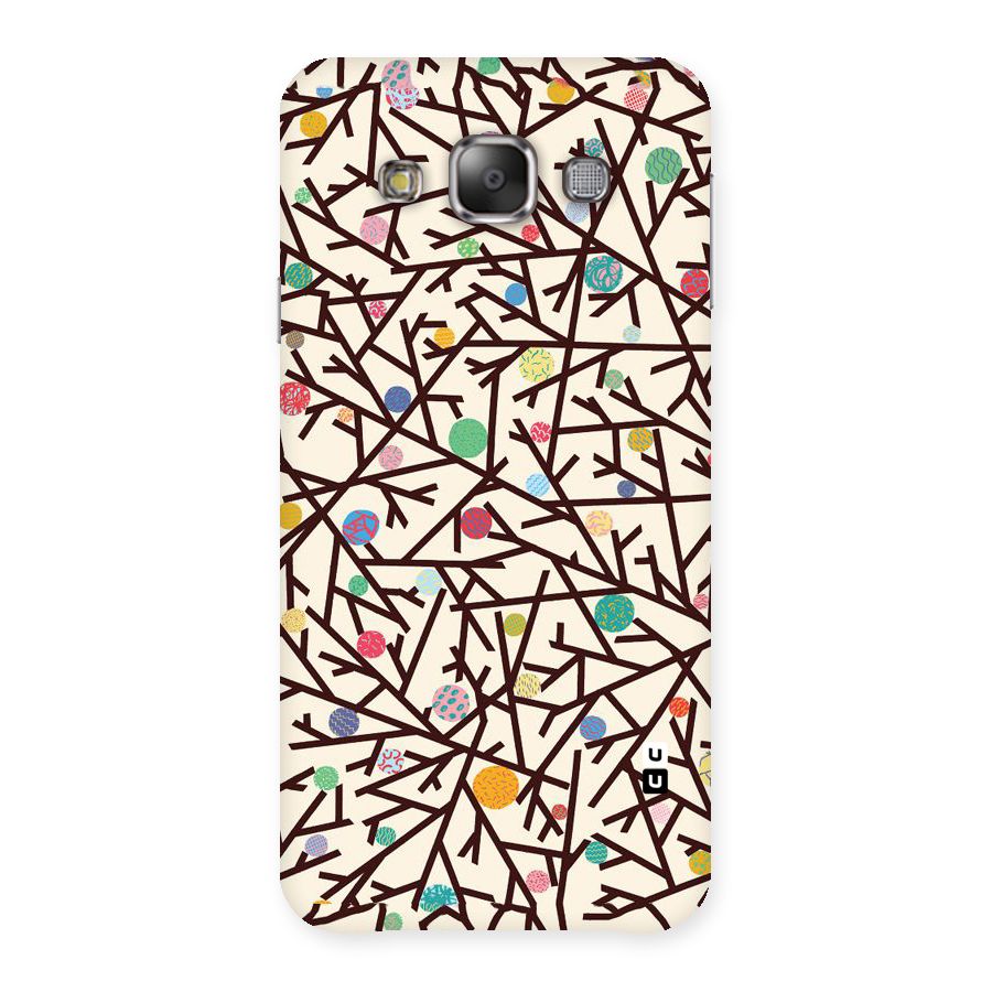 Stem Pattern Back Case for Galaxy E7