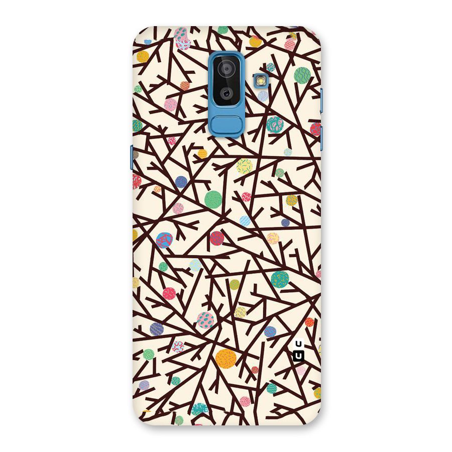 Stem Pattern Back Case for Galaxy J8