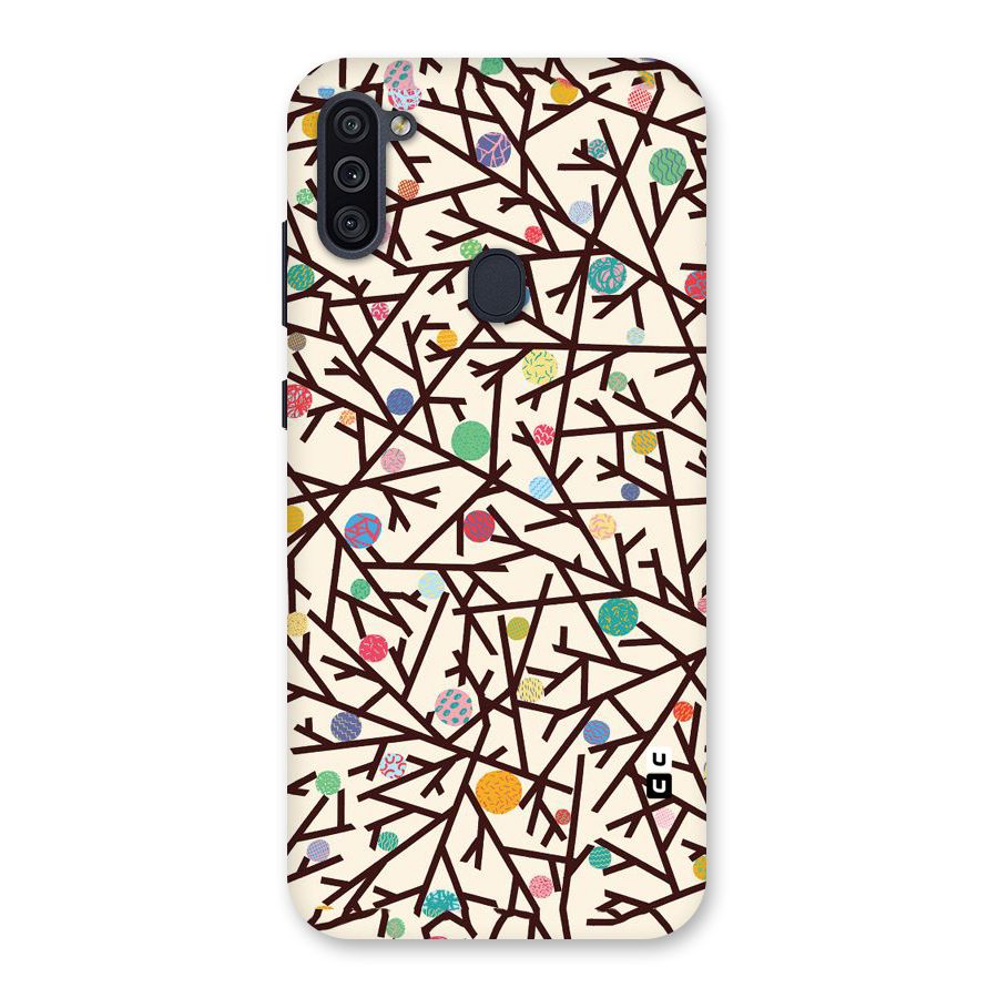 Stem Pattern Back Case for Galaxy M11