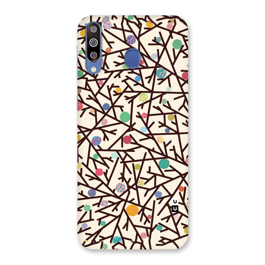 Stem Pattern Back Case for Galaxy M30