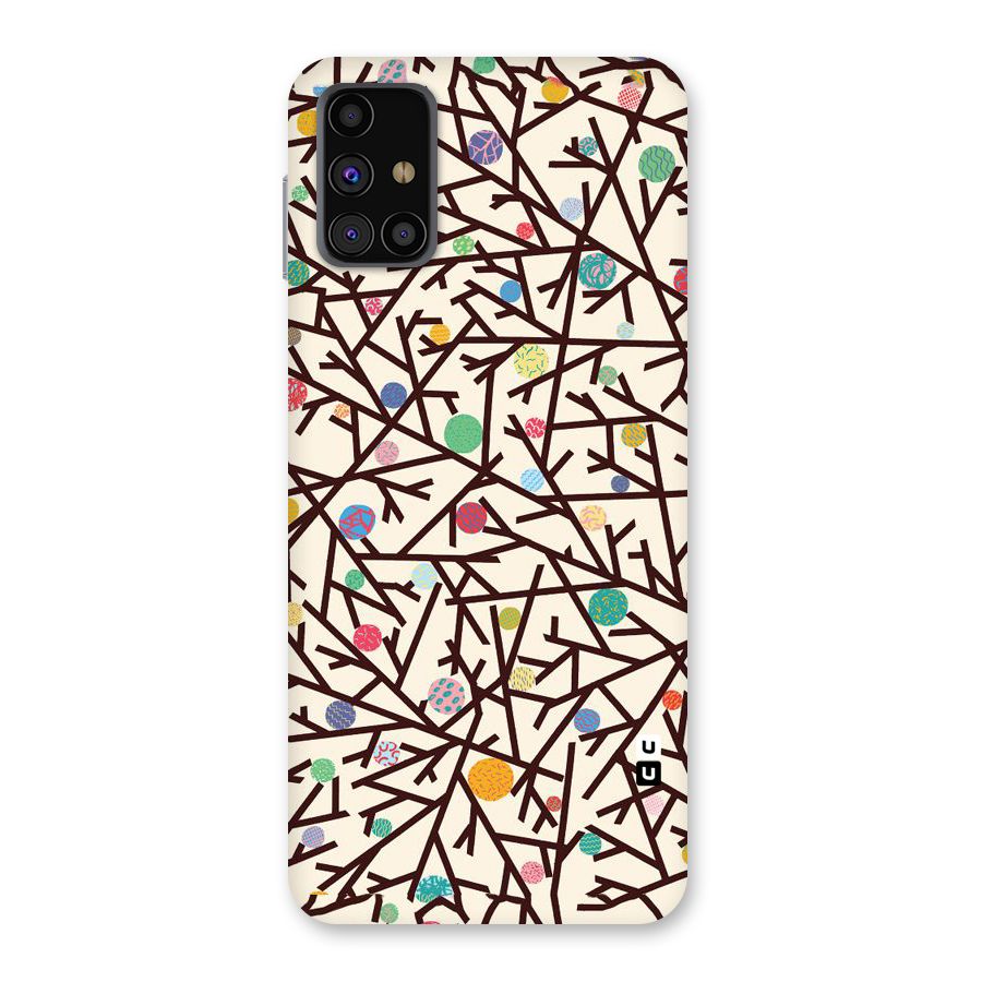 Stem Pattern Back Case for Galaxy M31s