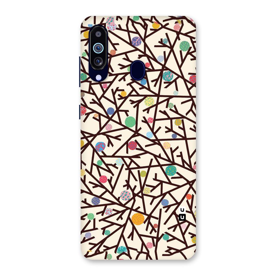 Stem Pattern Back Case for Galaxy M40