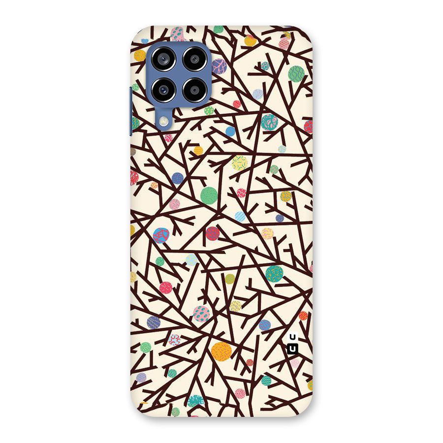 Stem Pattern Back Case for Galaxy M53 5G