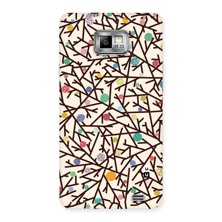 Stem Pattern Back Case for Galaxy S2