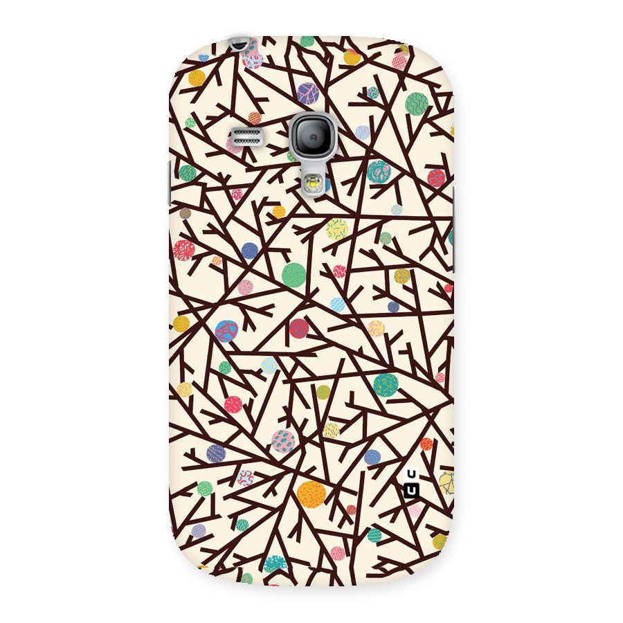 Stem Pattern Back Case for Galaxy S3 Mini