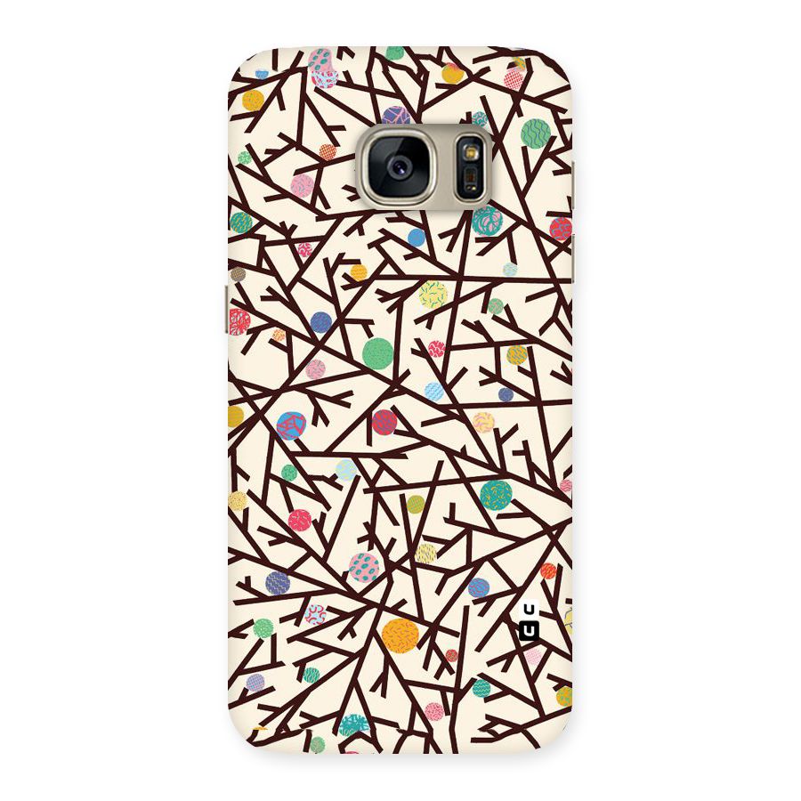Stem Pattern Back Case for Galaxy S7