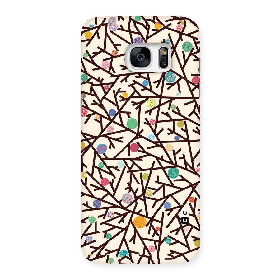 Stem Pattern Back Case for Galaxy S7 Edge