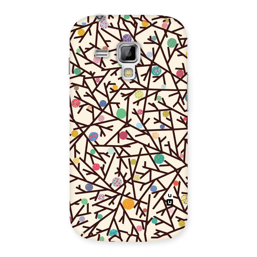 Stem Pattern Back Case for Galaxy S Duos