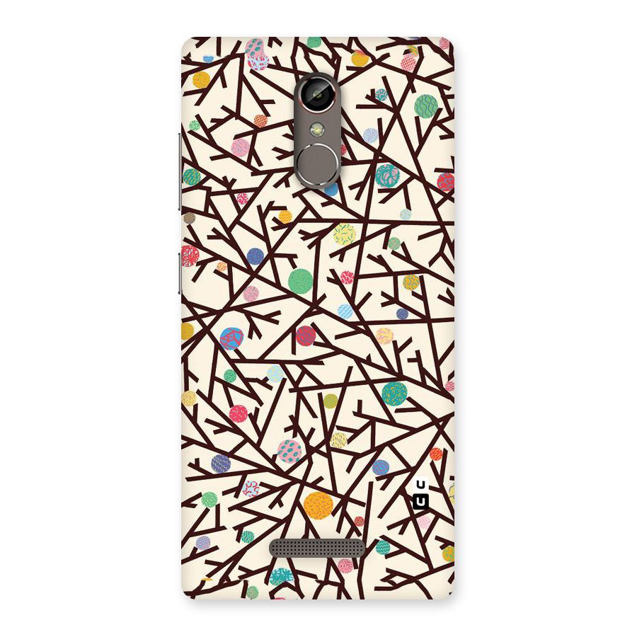 Stem Pattern Back Case for Gionee S6s