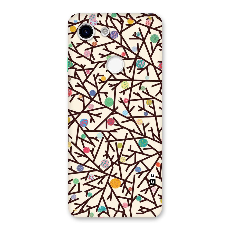 Stem Pattern Back Case for Google Pixel 3