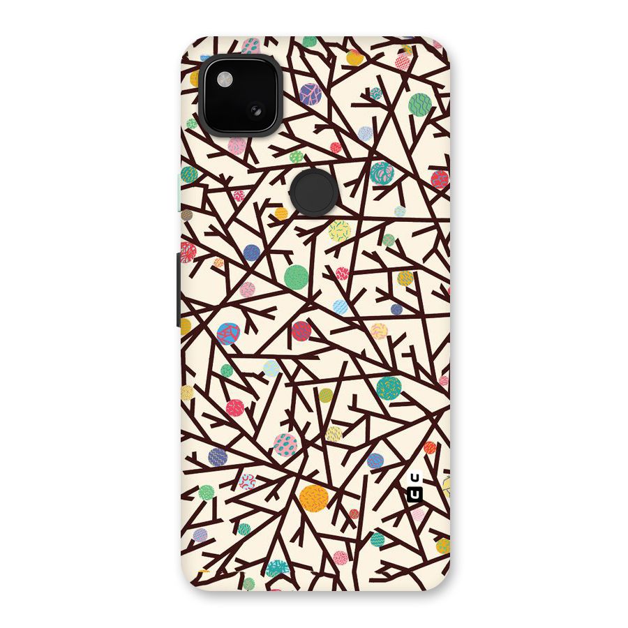 Stem Pattern Back Case for Google Pixel 4a