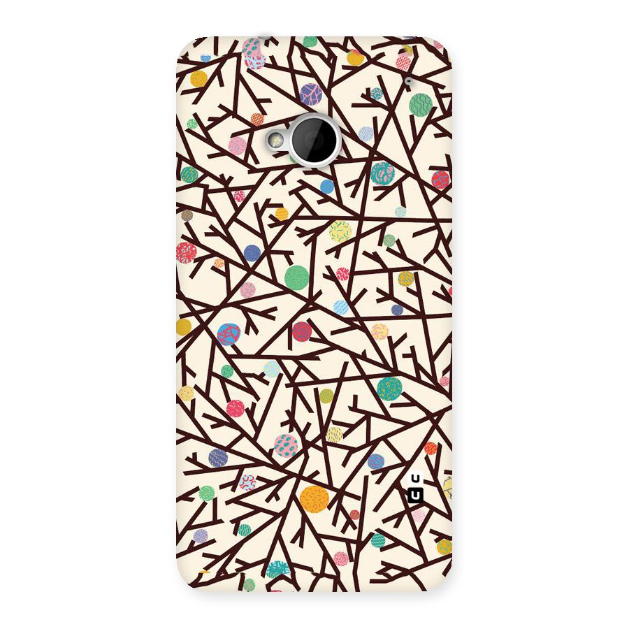 Stem Pattern Back Case for HTC One M7