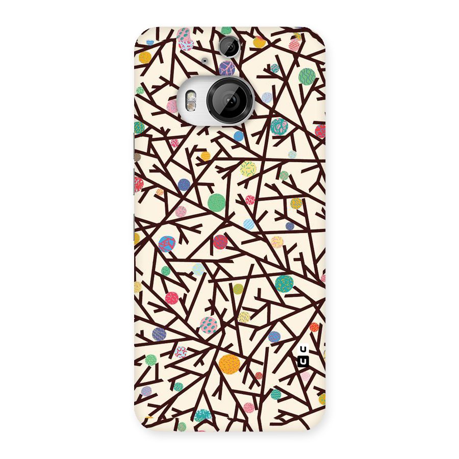 Stem Pattern Back Case for HTC One M9 Plus