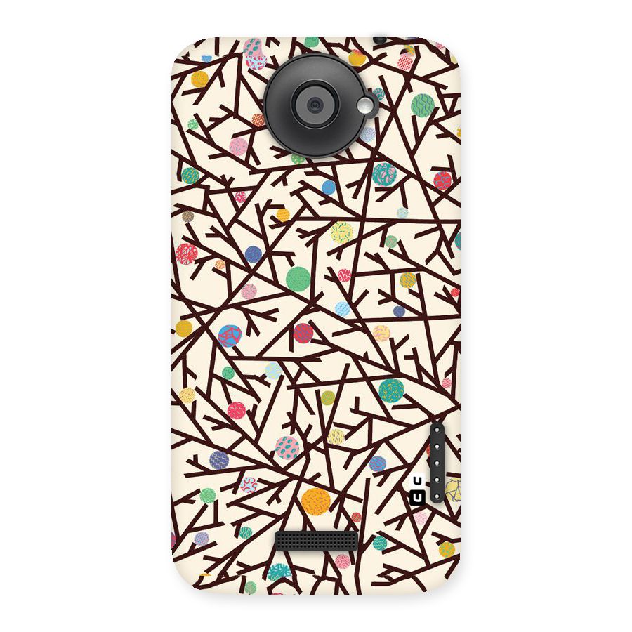 Stem Pattern Back Case for HTC One X