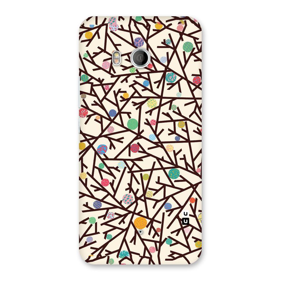 Stem Pattern Back Case for HTC U11