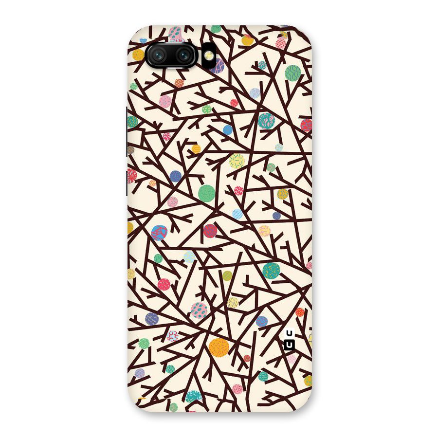 Stem Pattern Back Case for Honor 10