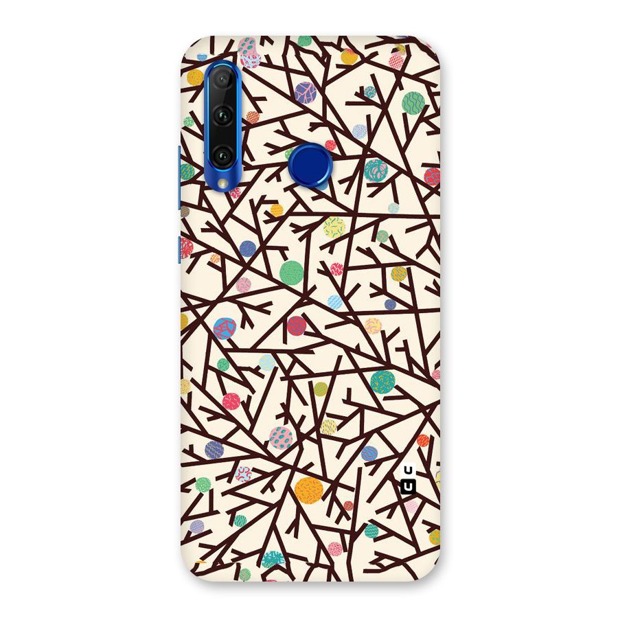Stem Pattern Back Case for Honor 20i
