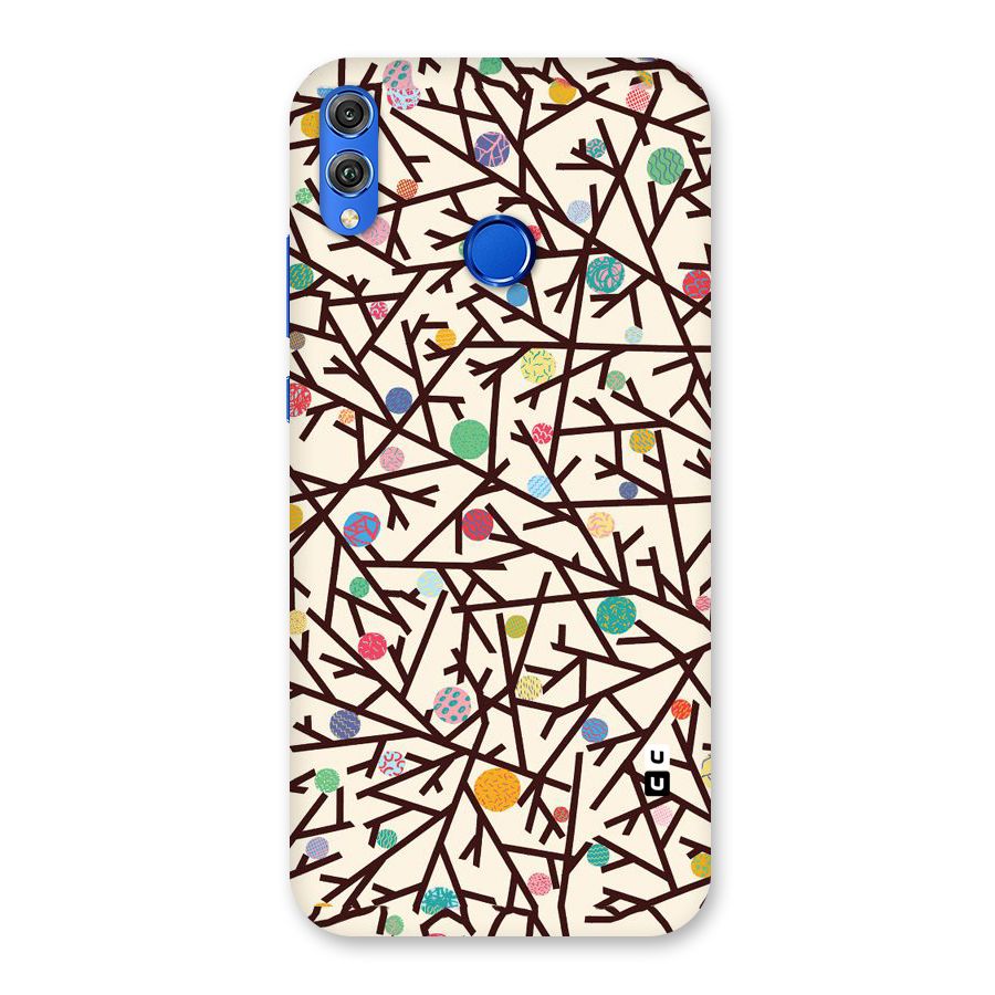 Stem Pattern Back Case for Honor 8X