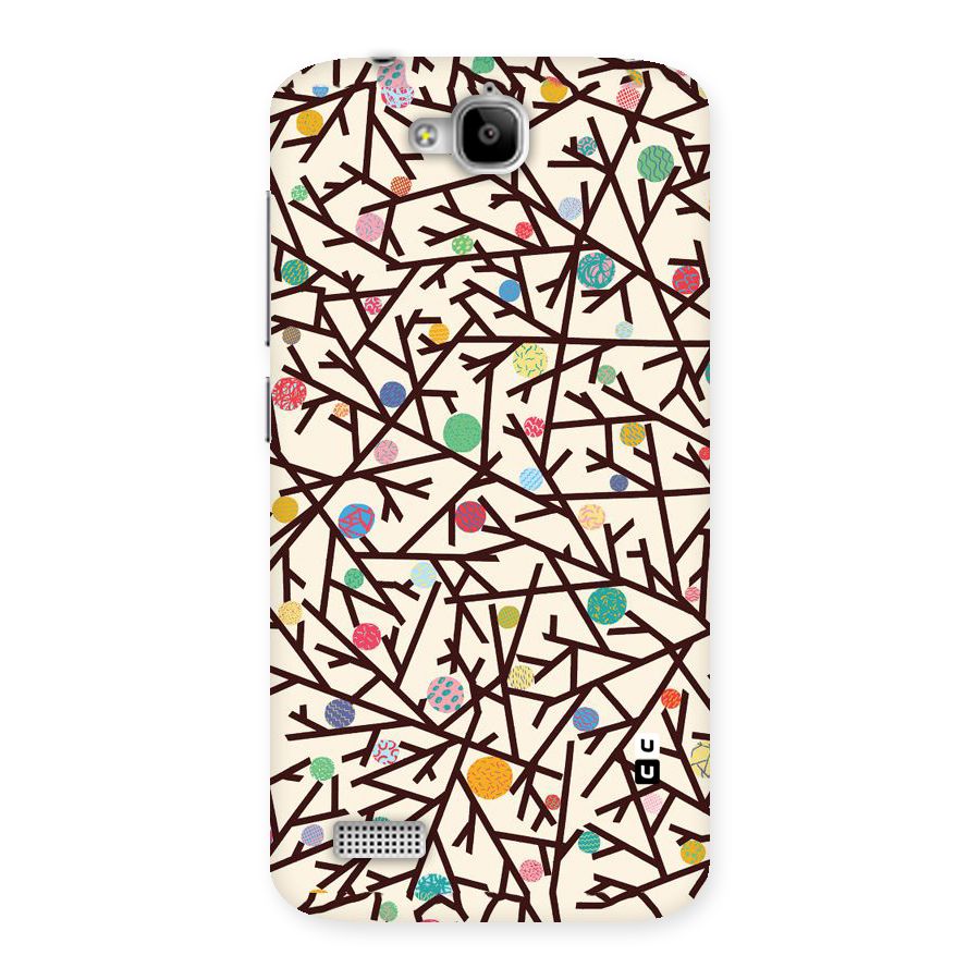 Stem Pattern Back Case for Honor Holly