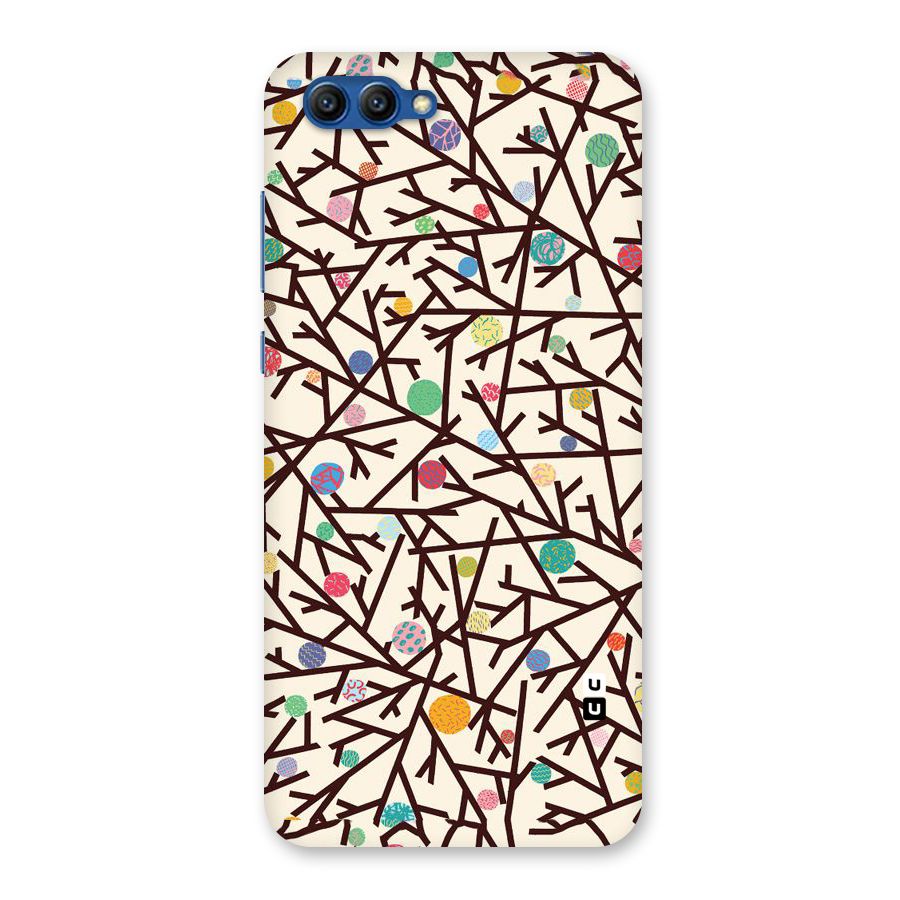 Stem Pattern Back Case for Honor View 10