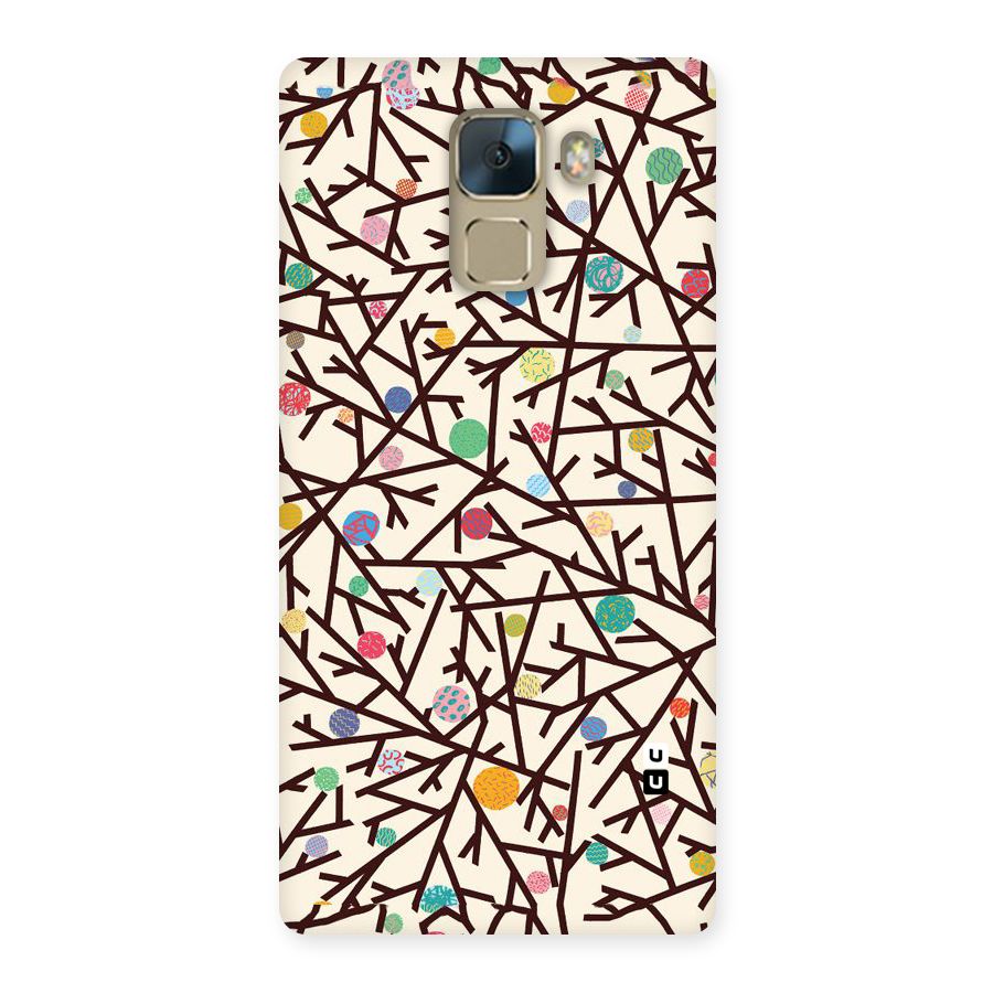 Stem Pattern Back Case for Huawei Honor 7