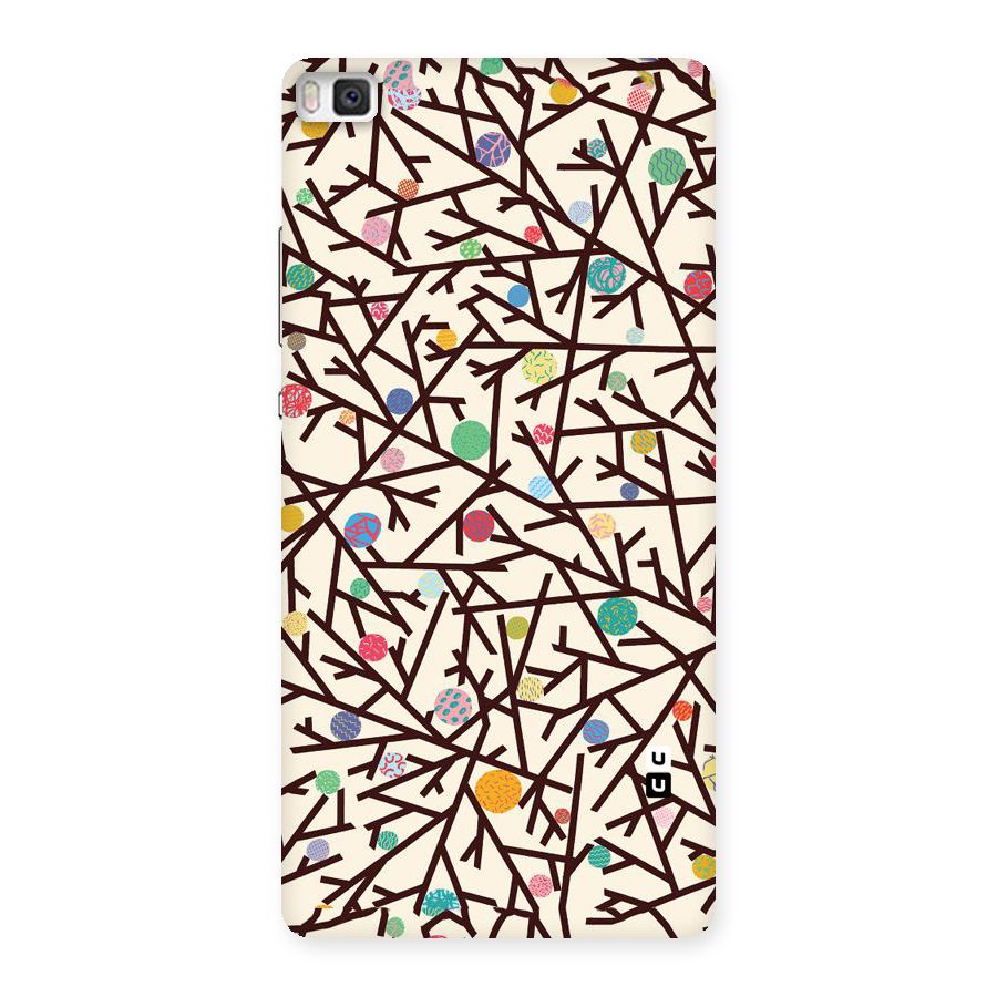 Stem Pattern Back Case for Huawei P8