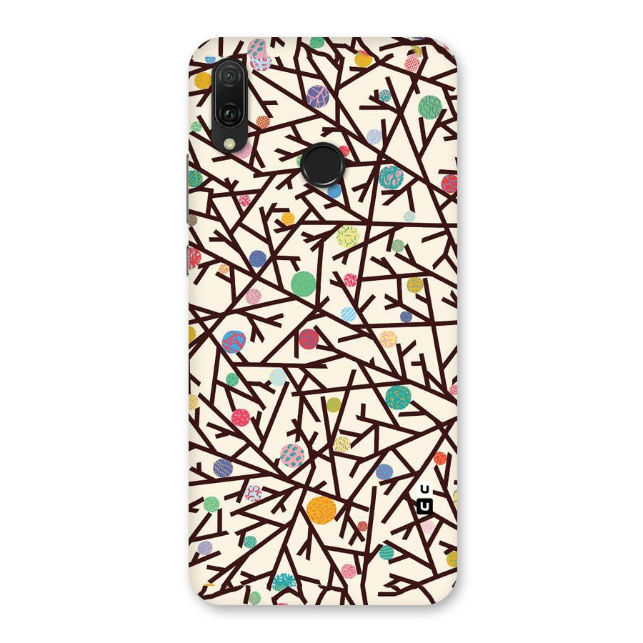 Stem Pattern Back Case for Huawei Y9 (2019)