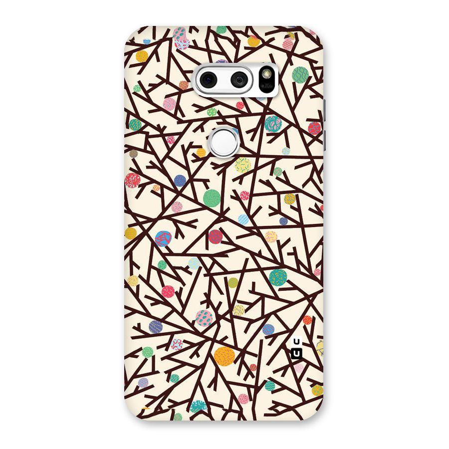 Stem Pattern Back Case for LG V30