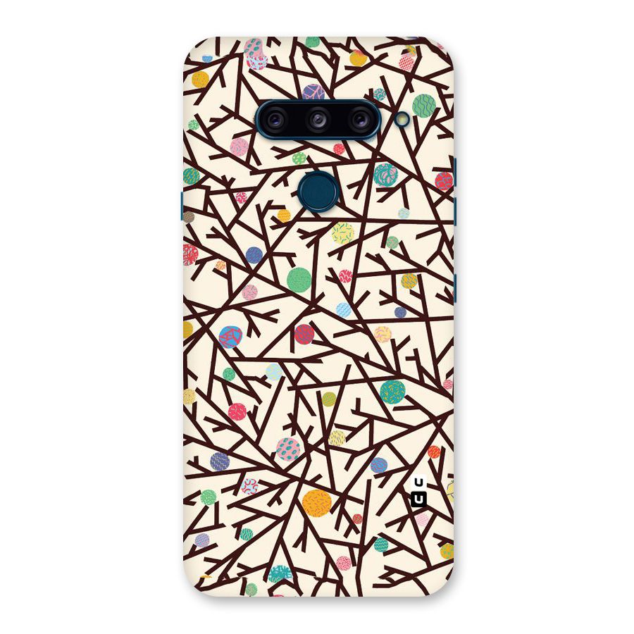 Stem Pattern Back Case for LG  V40 ThinQ