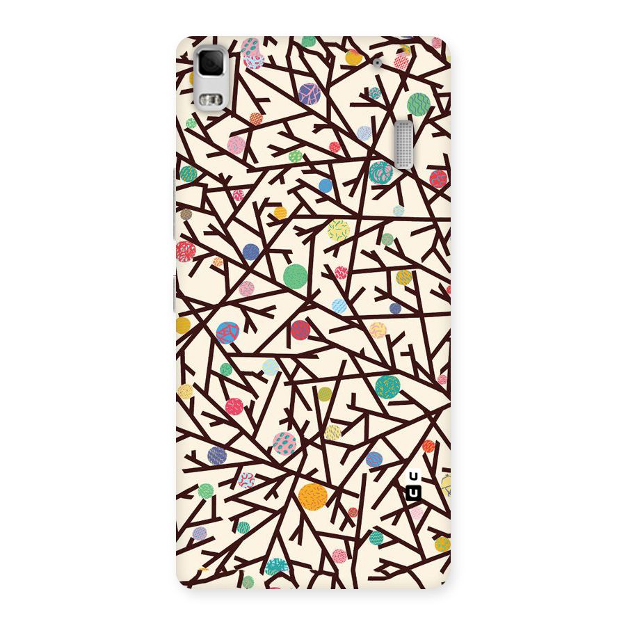 Stem Pattern Back Case for Lenovo A7000