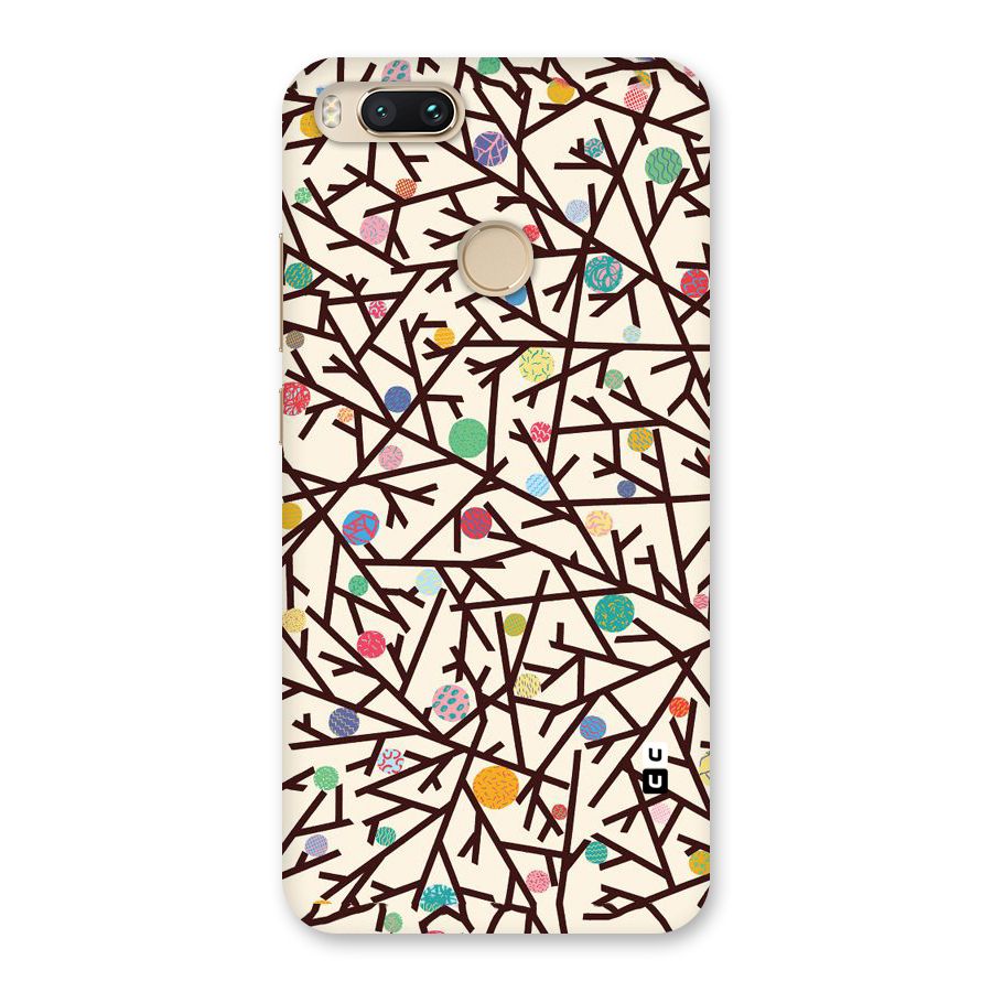 Stem Pattern Back Case for Mi A1