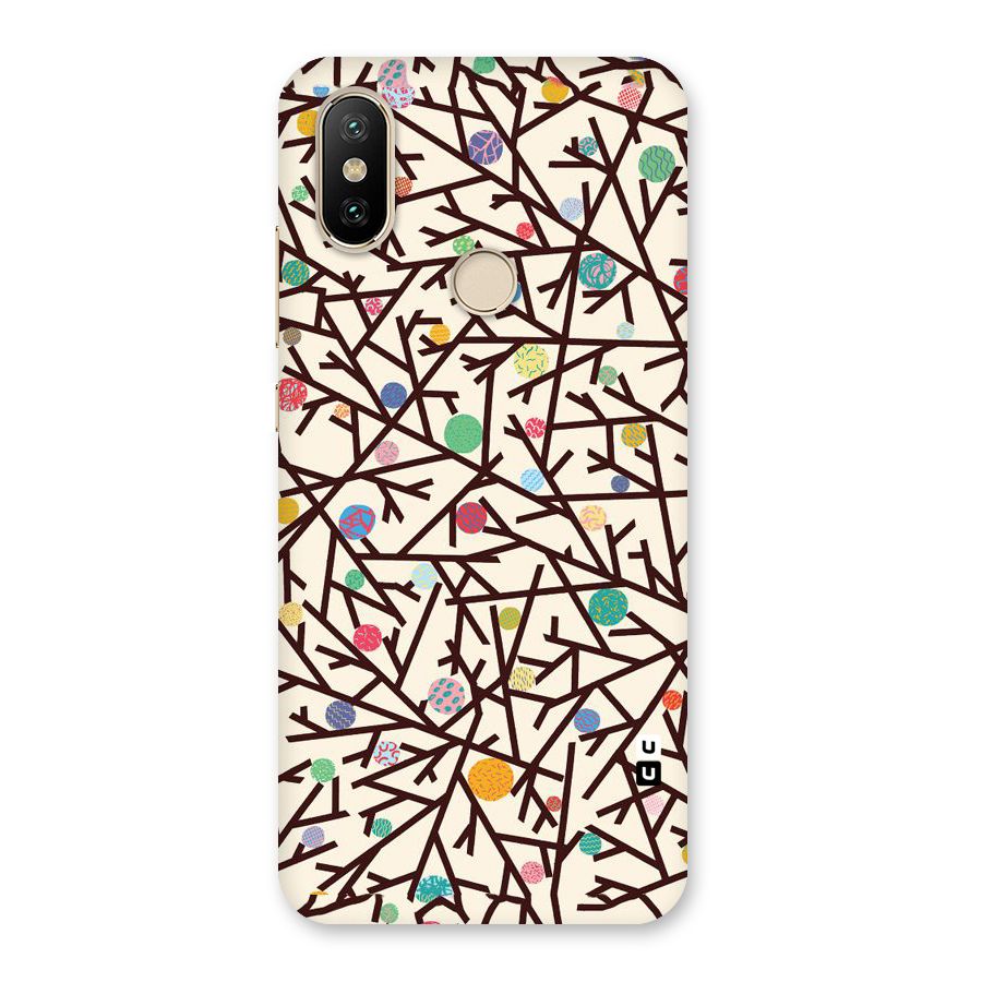 Stem Pattern Back Case for Mi A2