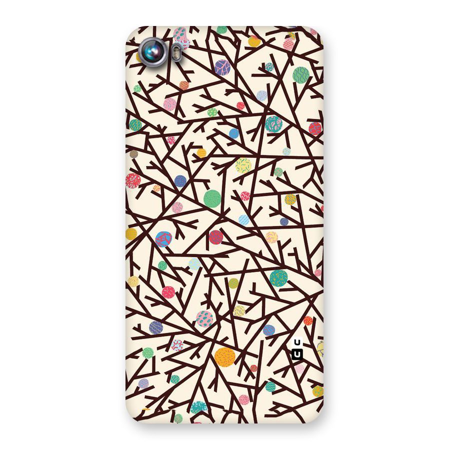 Stem Pattern Back Case for Micromax Canvas Fire 4 A107