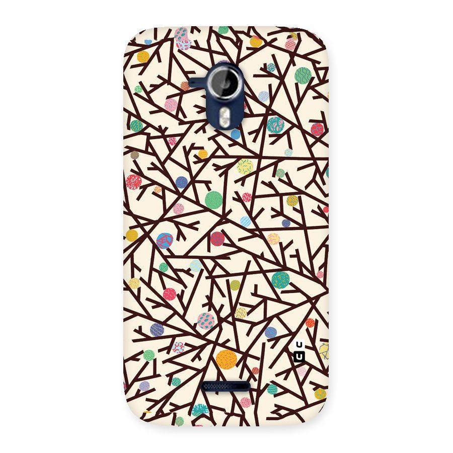 Stem Pattern Back Case for Micromax Canvas Magnus A117