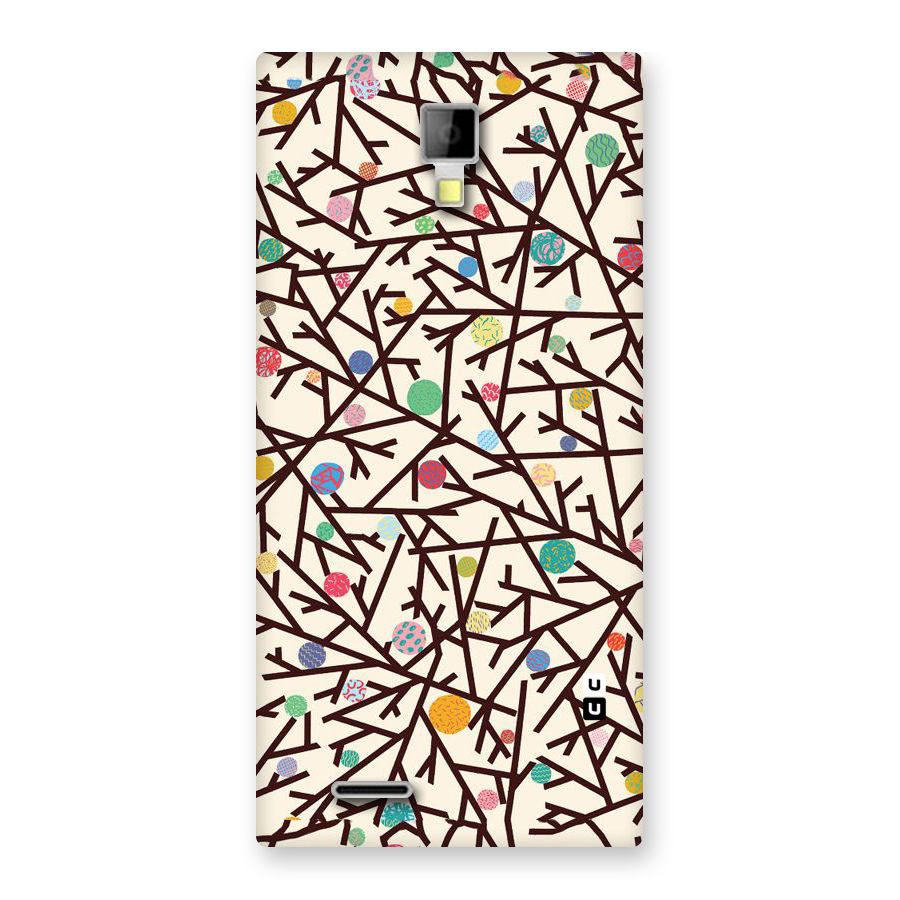 Stem Pattern Back Case for Micromax Canvas Xpress A99