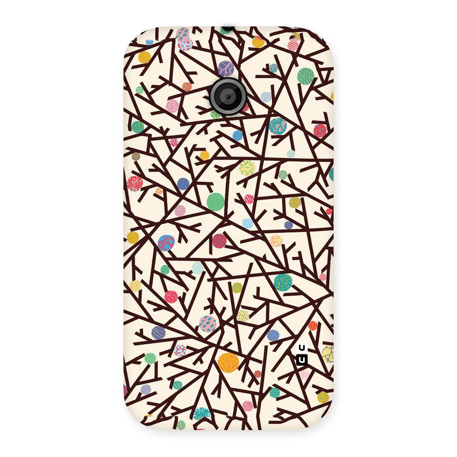 Stem Pattern Back Case for Moto E
