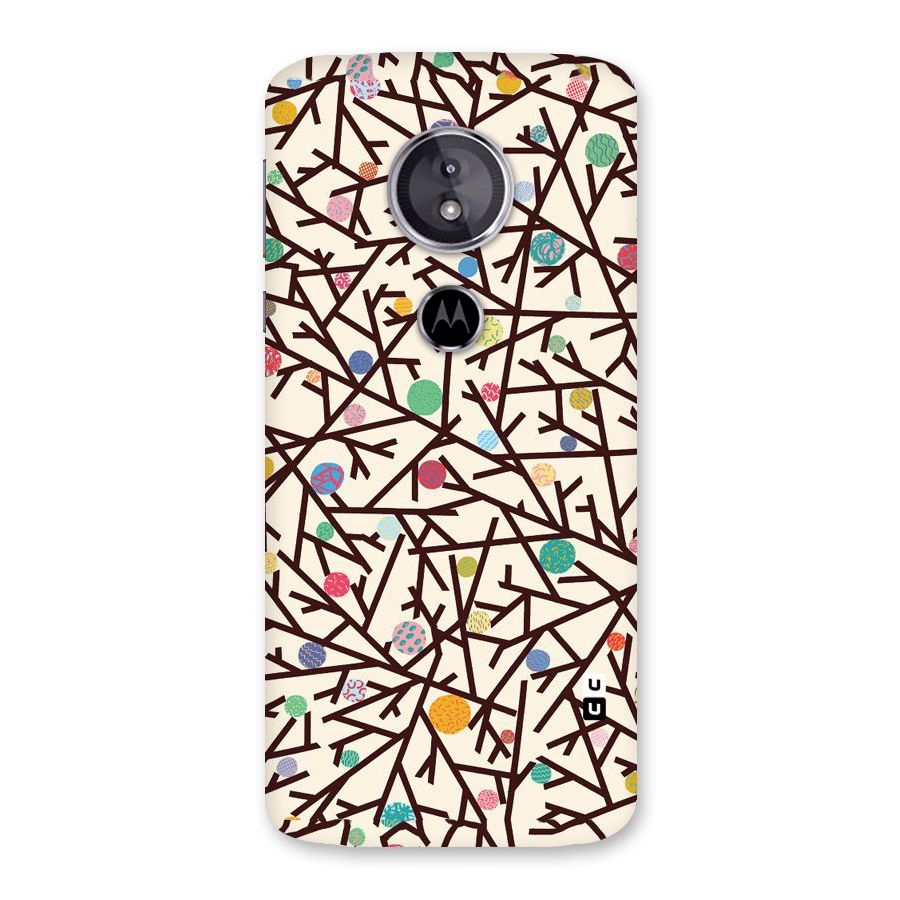 Stem Pattern Back Case for Moto E5