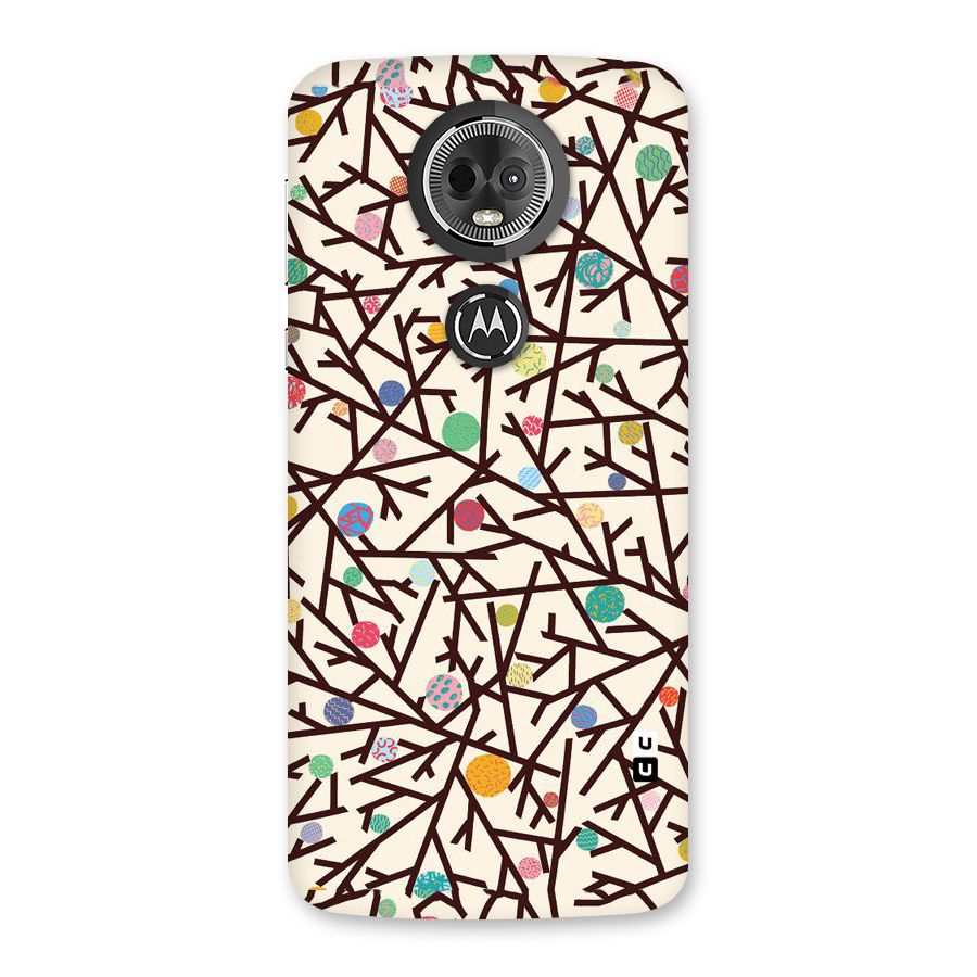 Stem Pattern Back Case for Moto E5 Plus