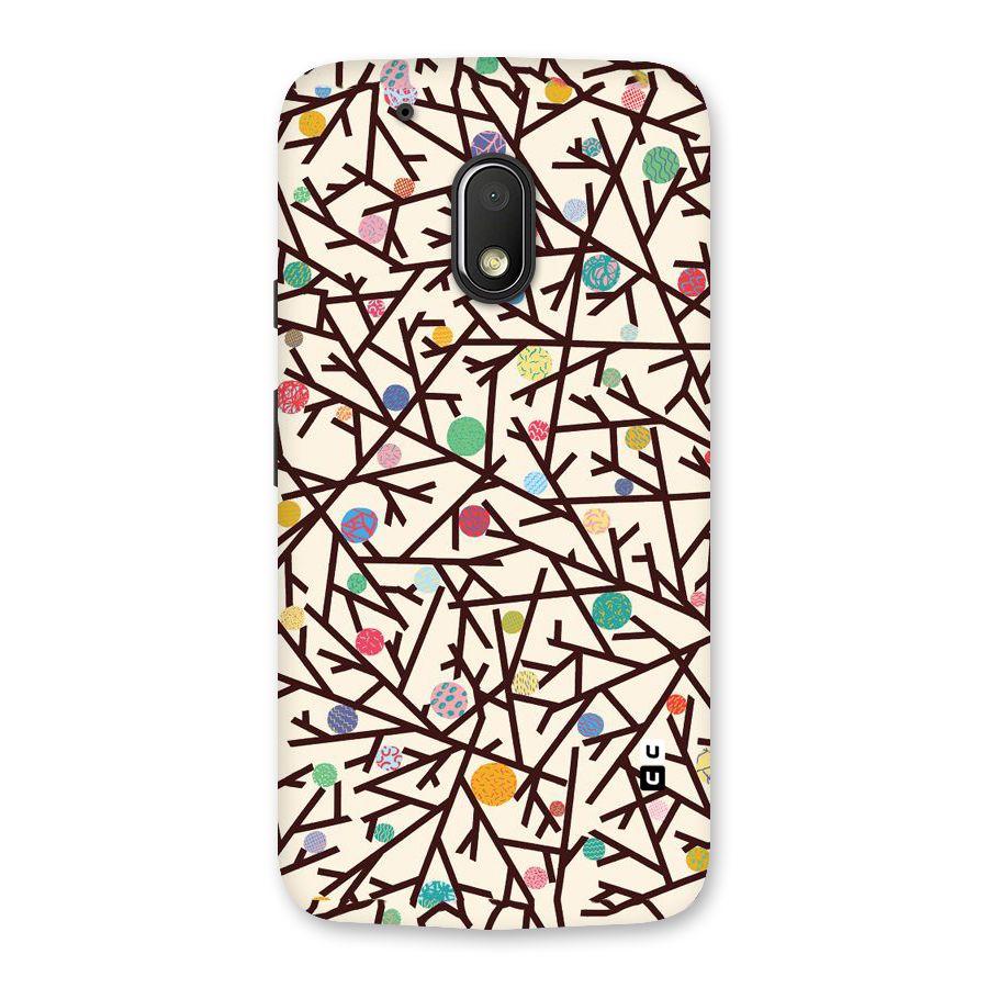 Stem Pattern Back Case for Moto G4 Play