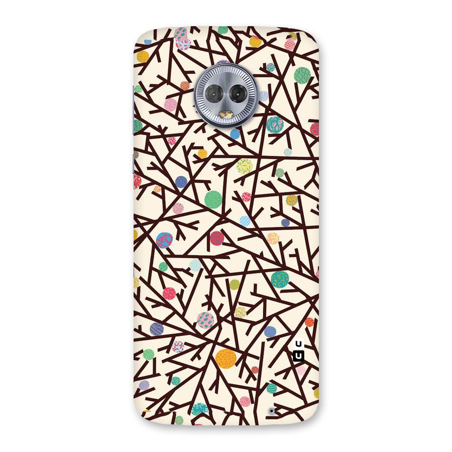 Stem Pattern Back Case for Moto G6 Plus