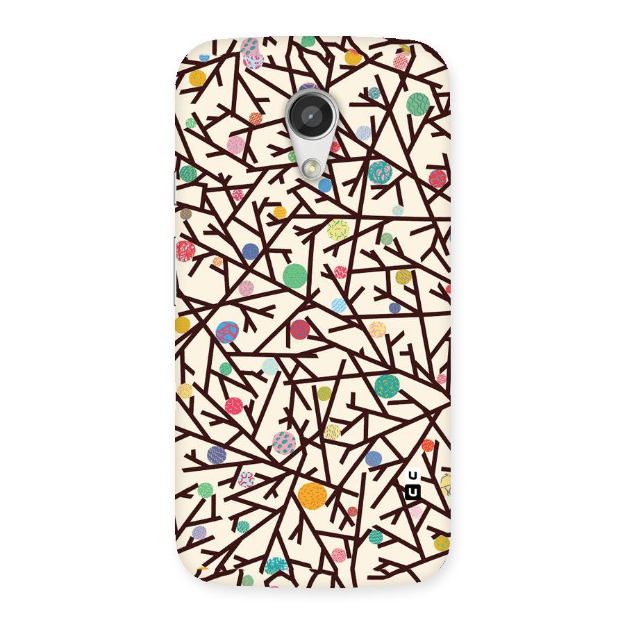 Stem Pattern Back Case for Moto G 2nd Gen