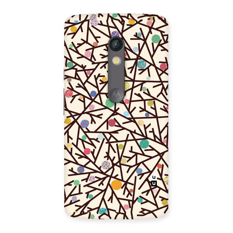 Stem Pattern Back Case for Moto X Play